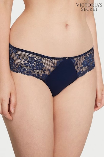 Victoria's Secret Ensign Navy Blue Lace Hipster Knickers (K53032) | £14