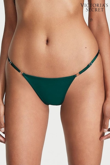 Victoria's Secret Black Ivy Green Smooth Bikini Knickers (K53038) | £14