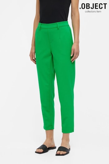 OBJECT Apple Green Tapered Wide Leg Trouser (K53090) | £19