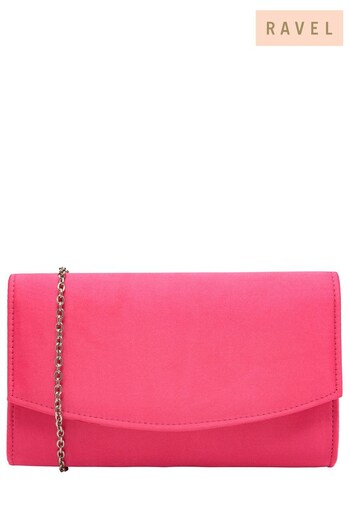 Ravel Pink Clutch Bag with Chain (K53785) | £45