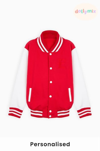 Personalised Kids Varsity Jacket by Dollymix (K54136) | £28