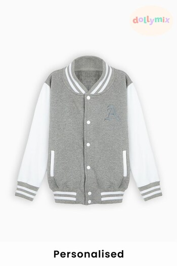 Personalised Kids Varsity Jacket by Dollymix (K54138) | £28