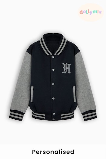 Personalised Kids Varsity Jacket by Dollymix (K54140) | £28