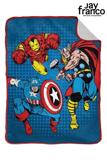 Jay Franco Green Marvel Comics 'Whoom' Fleece Throw Blanket (K54142) | £28