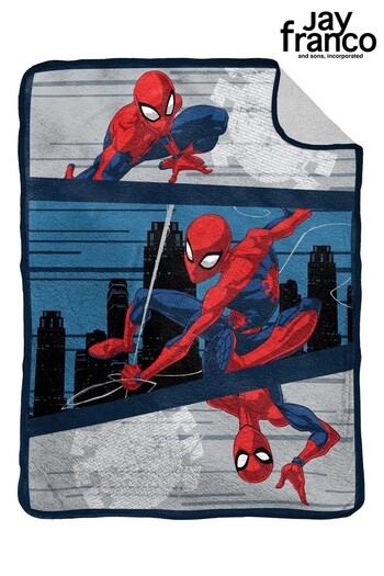 Jay Franco Red Spider-Man Fleece Throw Blanket (K54148) | £28