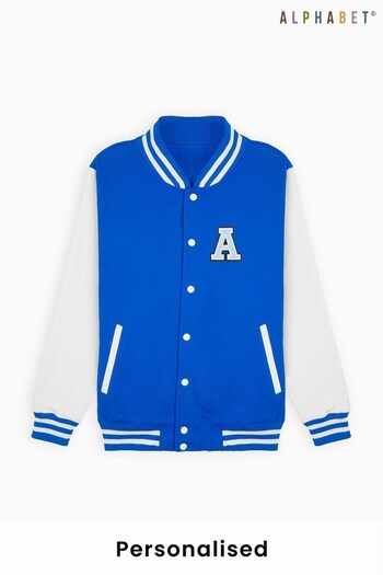 Personalised Adults Varsity Jacket by Alphabet (K54163) | £35