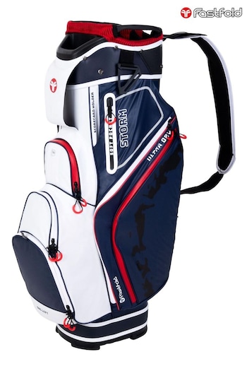Fast Fold Blue Storm Ultra Dry Cart Golf Bag (K54667) | £200
