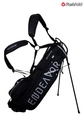 Fast Fold Black Endeavor Stand Golf Bag (K54671) | £80