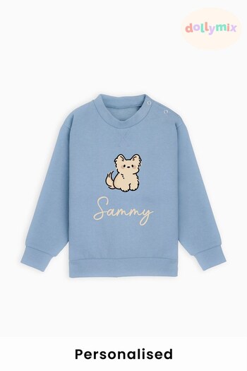 Personalised Puppy Sweatshirt by Dollymix (K54705) | £20