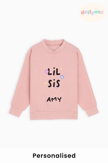 Personalised Sibling Sweatshirt by Dollymix (K54707) | £20