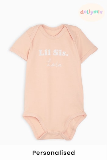 Personalised Sibling Bodysuit by Dollymix (K54716) | £14
