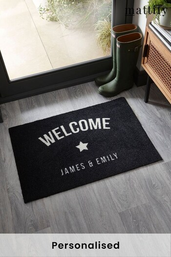 Personalised Welcome Doormat By Mattify (K54777) | £59