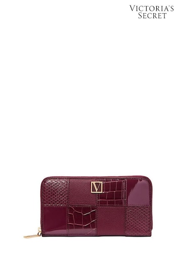 Victoria's Secret Mahogany Patchwork The Victoria Wallet (K54803) | £39