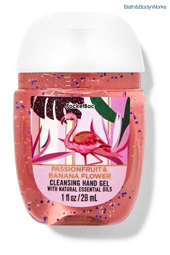 Bath & Body Works Passionfruit & Banana Flower PocketBac Cleansing Hand Gel 1 fl oz / 29 mL (K54911) | £4