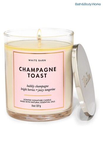 Jumpers & Knitwear Champagne Toast Champagne Toast Signature Single Wick Candle 8 oz / 227 g (K54936) | £23.50