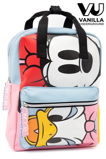 Vanilla Underground Blue Disney Minnie Mouse and Daisy Duck Character Backpack - Girls (K54946) | £24