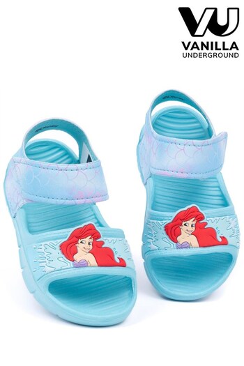 Vanilla Underground Blue Little Mermaid Disney Sandals - Girls (K54955) | £14