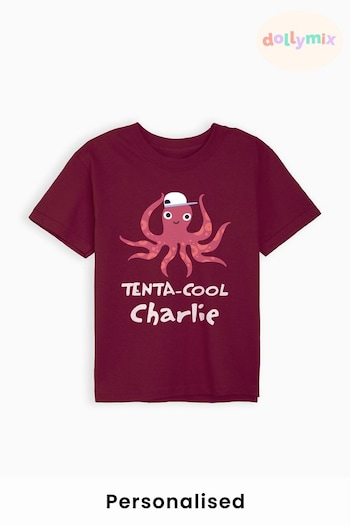 Personalised Tenta-cool t-shirt by Dollymix (K55031) | £17