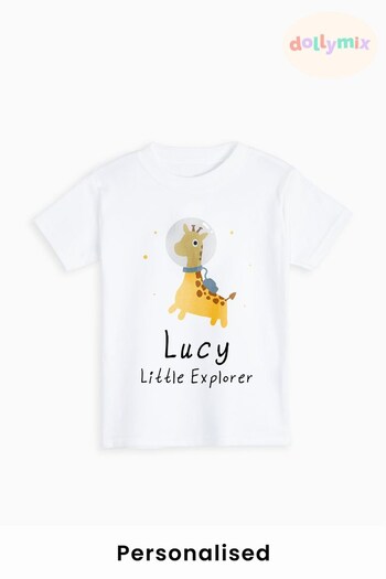 Personalised Little Explorer T-Shirt by Dollymix (K55034) | £17
