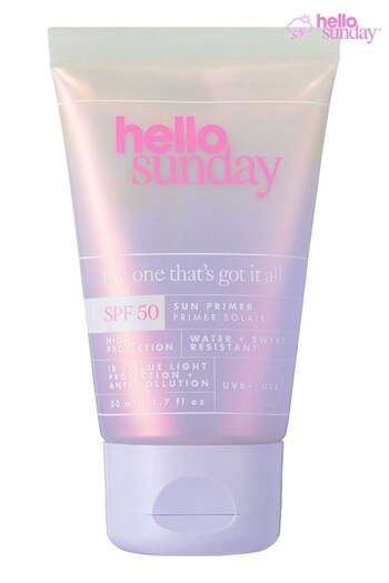 Hello Sunday The One Thats  Got It All - Invisible Sun Primer SPF50 50ml (K55073) | £22
