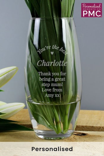 Personalised You Are The Best Bullet Vase by PMC (K55104) | £20
