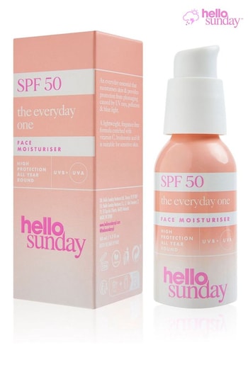 Hello Sunday The Everyday One - Face Moisturiser SPF50 50ml (K55136) | £18