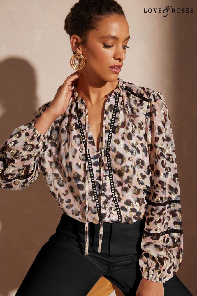 Womens Partywear Tops Lace Embroidered Bodysuit Partywear