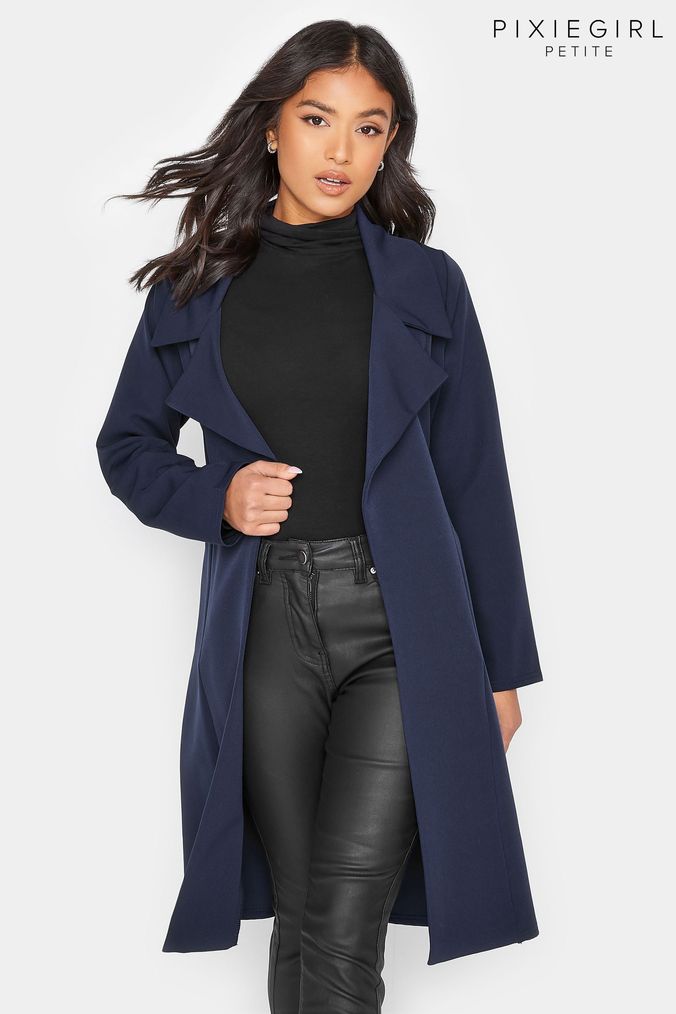 Buy Petite Mac Trench Coats Blue Online Next UK