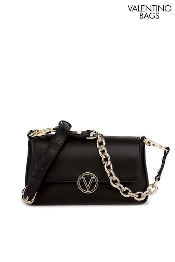 Valentino VBS2U805 Bags Black July Recycled Chain Crossbody Bag (K55463) | £115