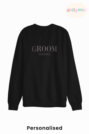 Personalised Groom Sweatshirt by Dollymix (K55535) | £28