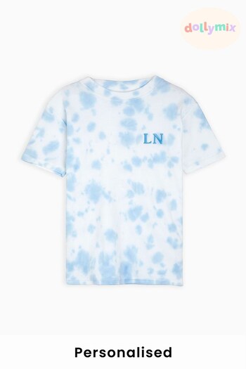 Personalised Boys Tie Dye T-Shirt by Dollymix (K55570) | £18