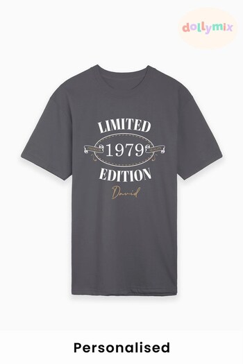 Personalised Men's Limited Edition T-Shirt by Dollymix (K55588) | £17