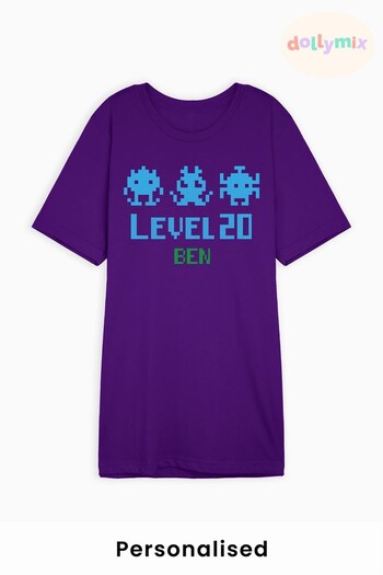 Personalised Gamer T-Shirt by Dollymix (K55597) | £17