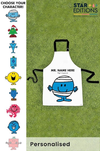 Personalised Mr. Men Childrens Apron by Star Editions (K55960) | £14.99