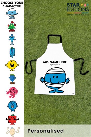 Personalised Mr. Men Adults Apron by Star Editions (K55961) | £19.99