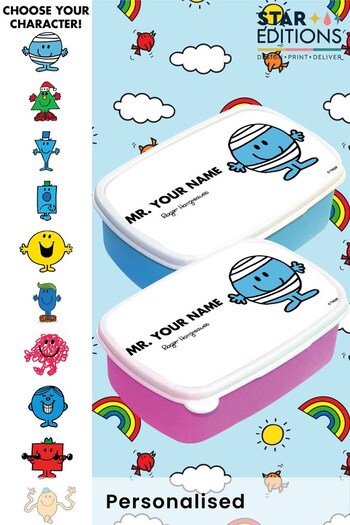 Personalised Mr Men Lunch Box by Star Editions (K55971) | £15