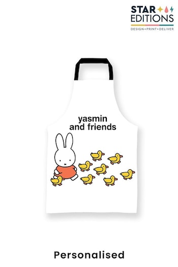 Personalised Miffy and Friends Apron by Star Editions (K55974) | £14.99