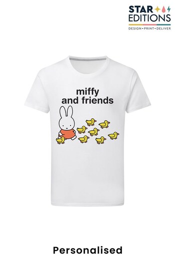 Personalised Miffy and Friends T-Shirt by Star Editions (K55979) | £19.99