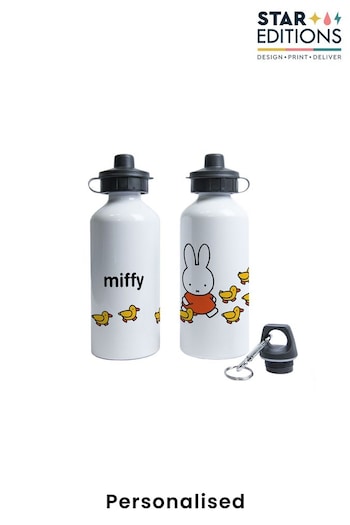 Personalised Miffy and Friends Water Bottle by Star Editions (K55981) | £14.99
