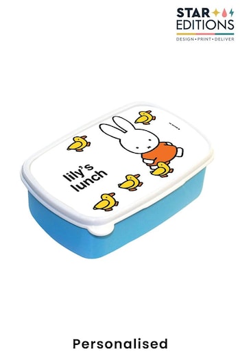 Personalsied Miffy's Lunchbox by Star Editions (K55984) | £14.99