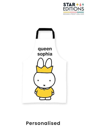 Personalised Queen Miffy Childrens Apron by Star Editions (K55998) | £14.99