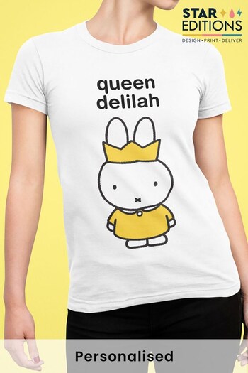 Personalised Queen Miffy T-Shirt by Star Editions (K56003) | £19.99