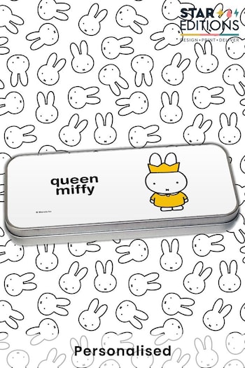 Persoanlised Queen Miffy Pencil Tin by Star Editions (K56007) | £14.99