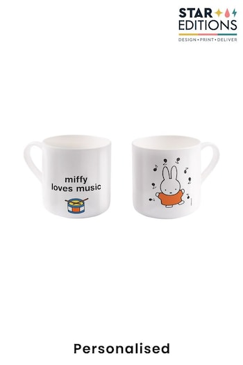 Persoanlised Musical Miffy Mug by Star Editons (K56012) | £19.99