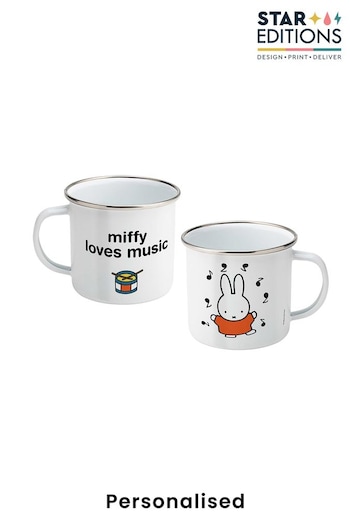 Personalised Musical Miffy Mug by Star Editons (K56021) | £14.99