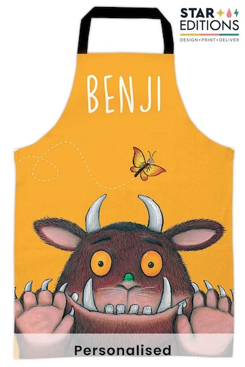 Personalised Yellow Gruffalo Childrens Apron by Star Editions (K56026) | £14.99