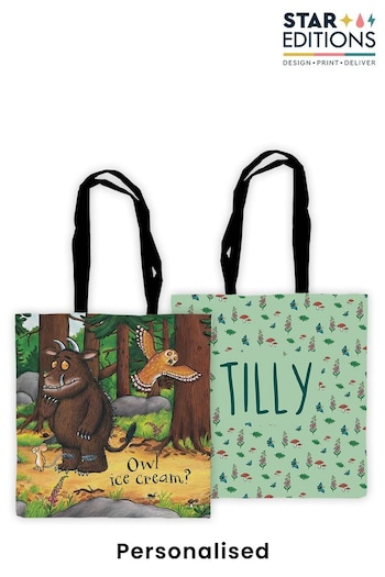 Personalised Owl Ice cream Gruffalo Edge to Edge Tote Bag by Star Editions (K56038) | £14.99