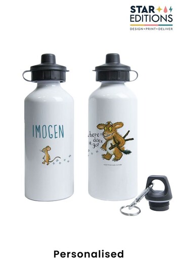 Personalised Gruffalo's Child and Mouse Walking Water Bottle by Star Editions (K56062) | £14.99