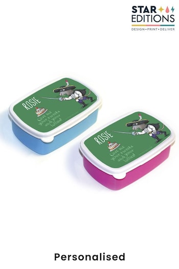 Personalised Highway Rat Give me your Sweets Lunch Box by Star Editions (K56071) | £12.99