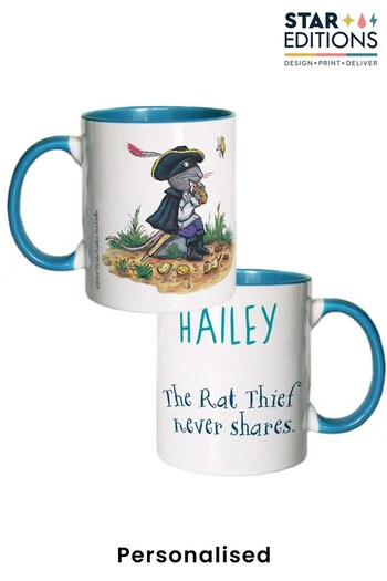 Personalised Highway Rat Never Shares Coloured Insert Mug by Star Editions (K56073) | £14.99